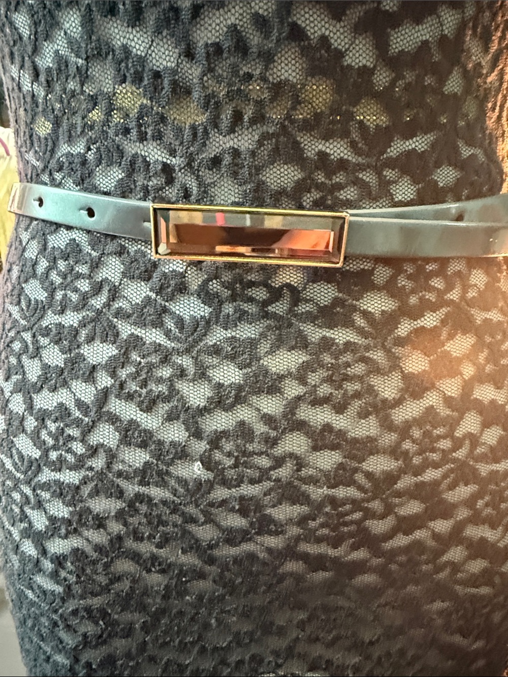 Leather Waist reversible belt.